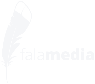 Fala Media Logo in white